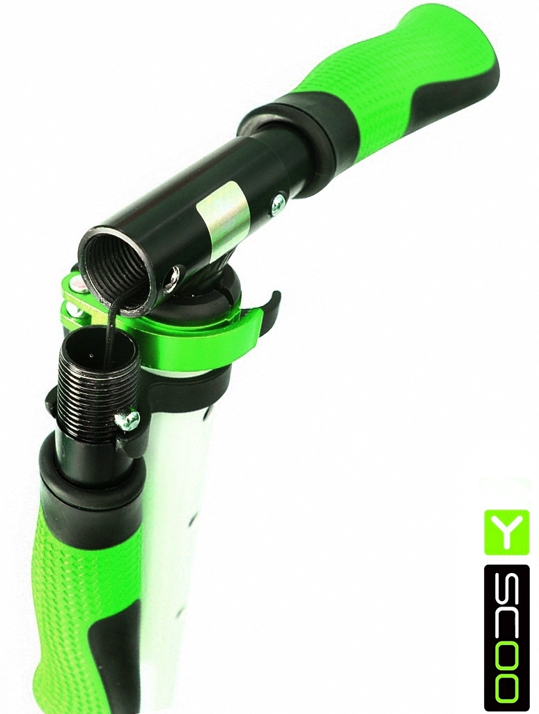 Самокат Y-Scoo RT 230 Slicker New Technology, зеленый  